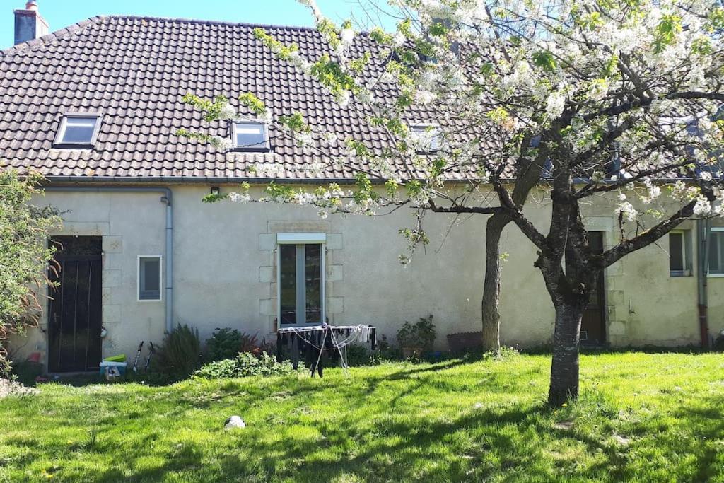 Gite A La Ferme, Avec Animaux, Fromages Et Nature Neuville-les-Decize Bagian luar foto